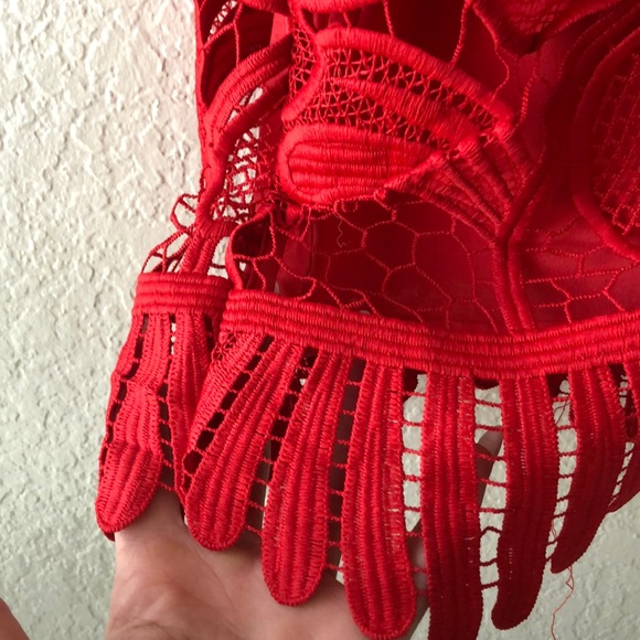 Lovers and friends red dress - Picture 4 of 4